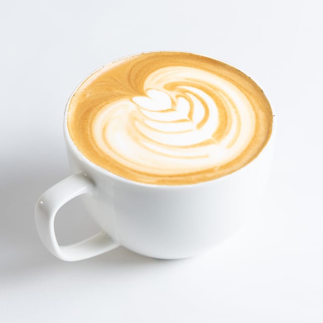 Cafe Latte (espresso plus milk/flavor).