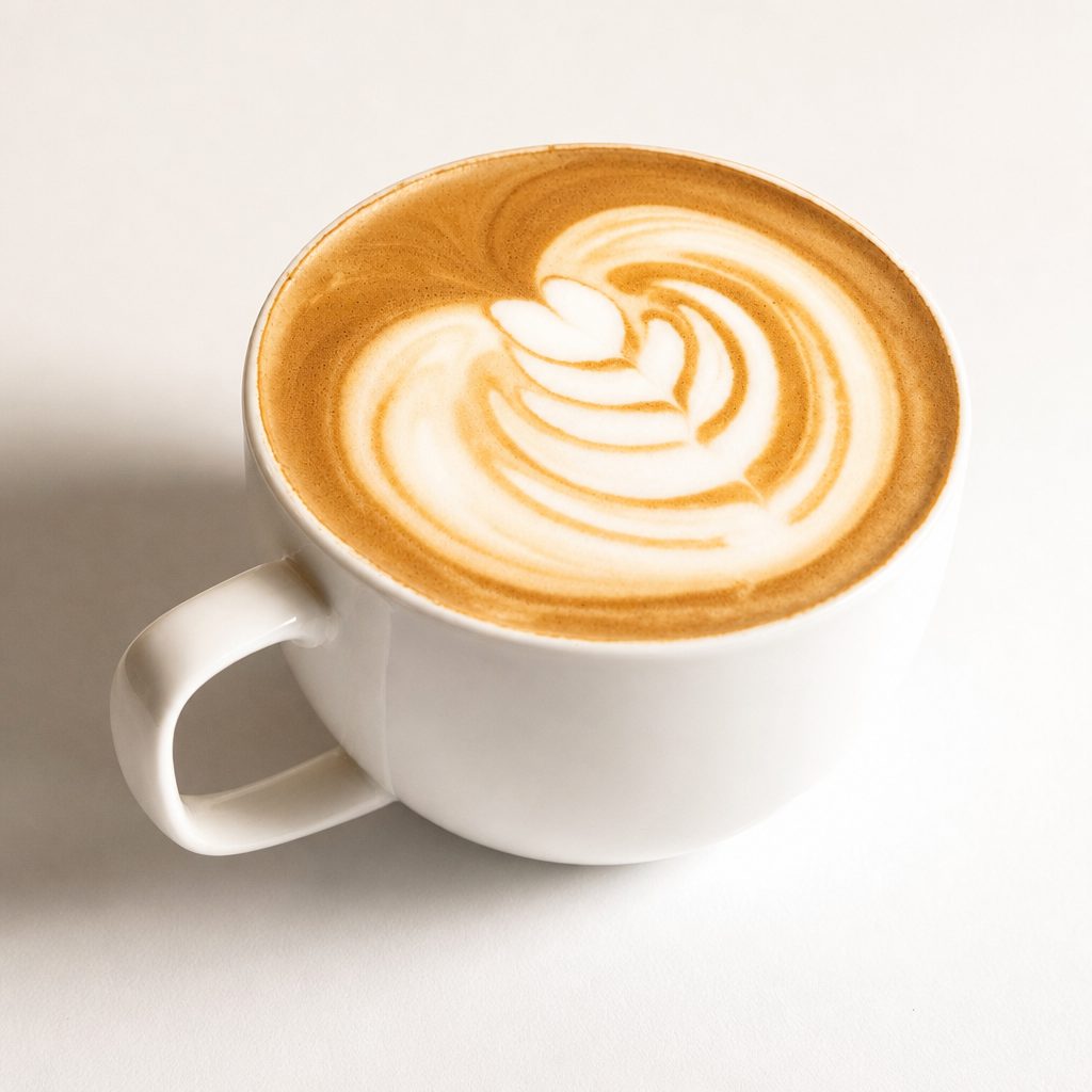 Cafe Latte (espresso plus milk/flavor).
