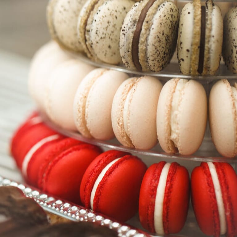 Indulge in our macarons